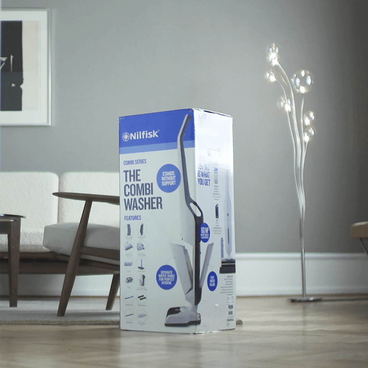 Combi Washer floor cleaner unboxing