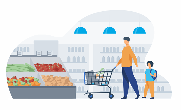 Retail vector image