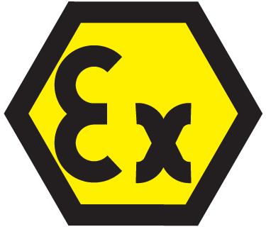 EX Atex Logo Sticker 375X320px