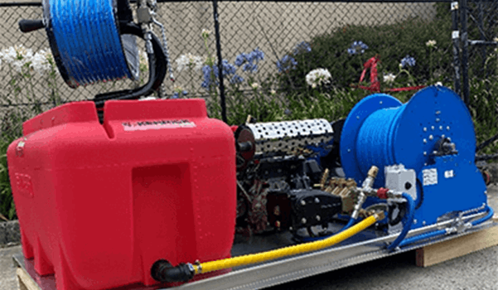 Skid Mounted Jetter Web