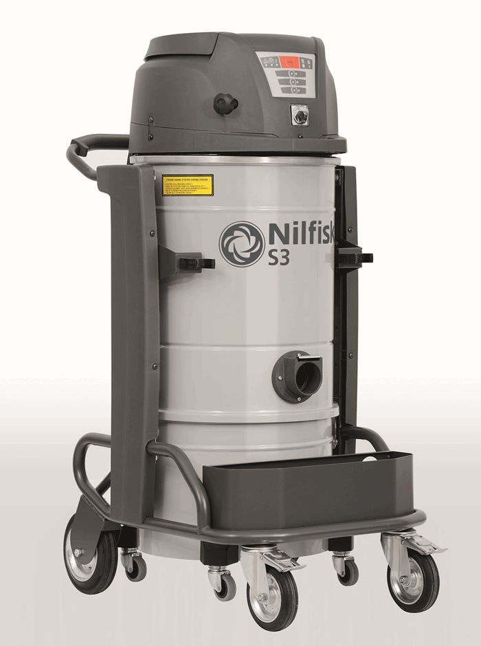 S3 120V HEPA 26 GAL SS VAC