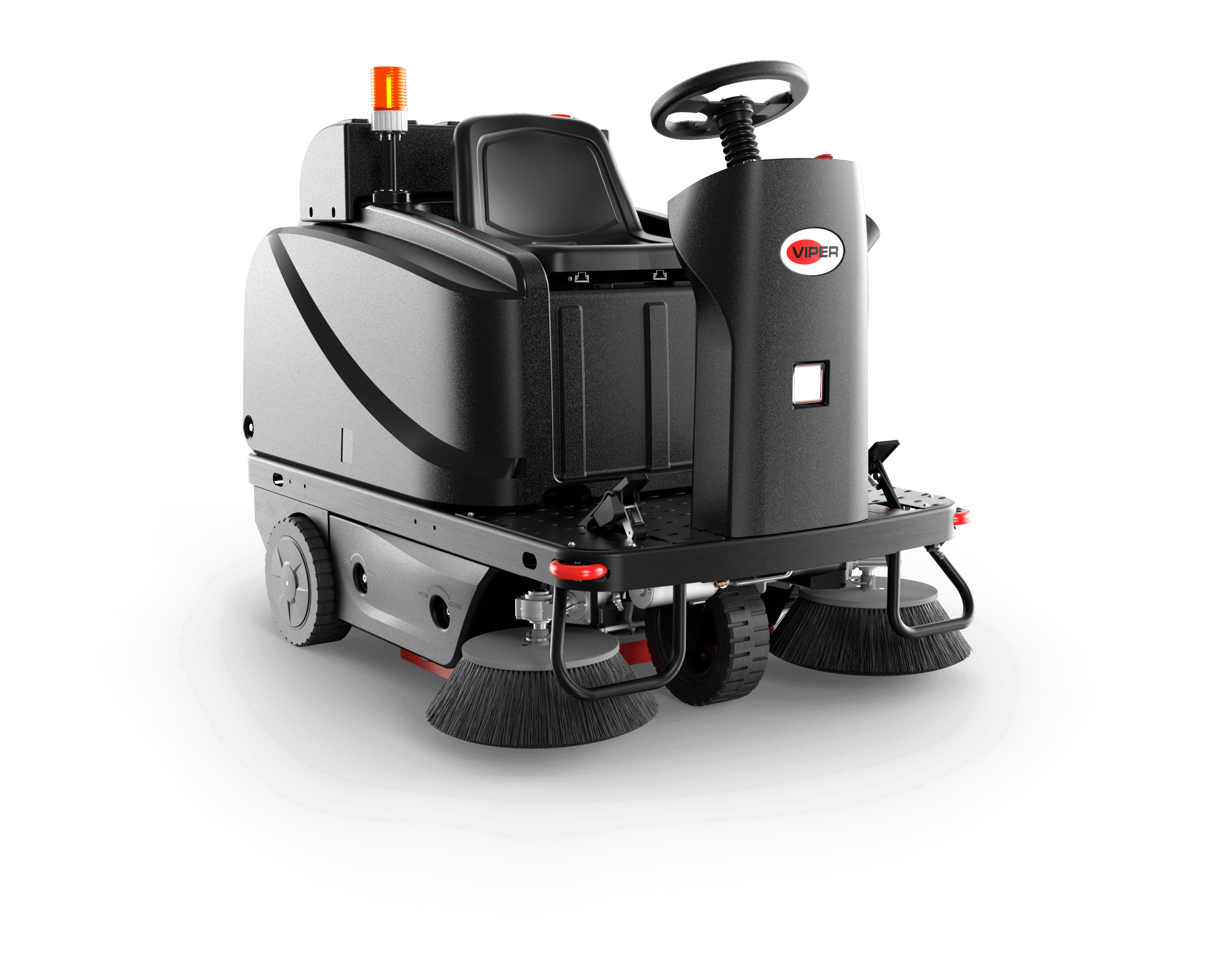 ROS1300 Ride On Sweeper 01 Front Right