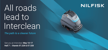 Visit Nilfisk at Interclean Amsterdam 2024
