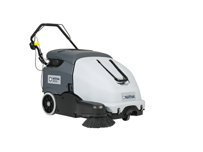 Walk-behind sweepers